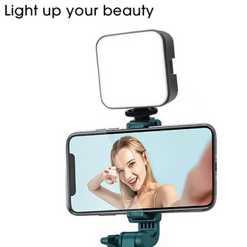6500K Mini LED Fill Light Ρυθμιζόμενη φωτεινότητα Led Selfie Light για κινητό τηλέφωνο Ζωντανή ροή Συνάντηση για φωτογραφίες μακιγιάζ Βίντεο
