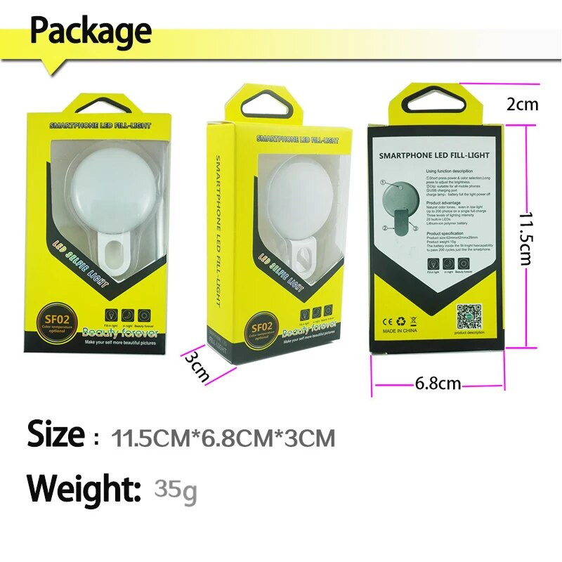 Silmameigiaplikaatorid, korduvkasutatavad võrgus otsepildistav LED-välklamp, laetav miniklamber, täidetav kerge enesehoolduskingitused meestele