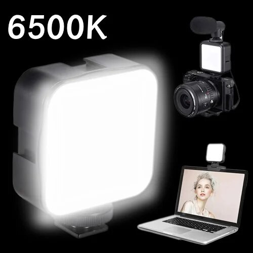 Prijenosna mini LED video kamera Noćna lampa za kameru Mobilni telefon Stativ Selfie Stick Fill Light Ljepota lica LED DSLR rasvjeta