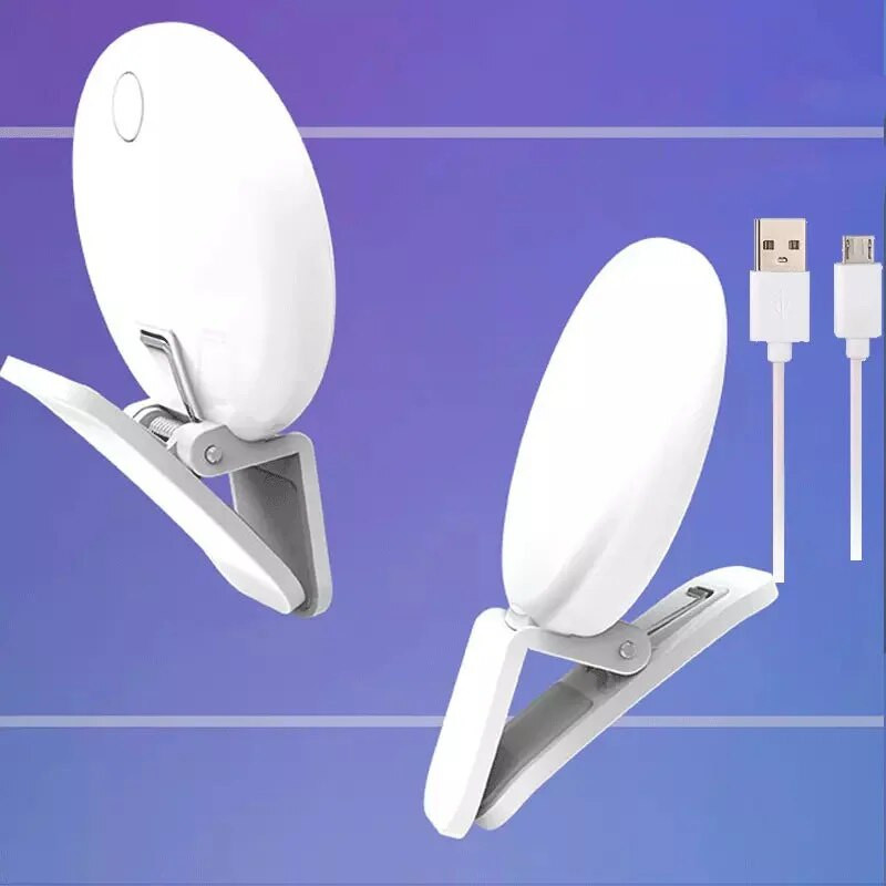 Mini pašbildes gredzena gaismas LED zibspuldzes tālruņa objektīva gaisma USB uzlādējams klips Mobilā tālruņa uzpildes lampa sieviešu pašbildes gaismas