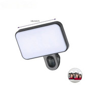 Mini Clip-on Φωτισμός κινητού τηλεφώνου LED Selfie Light 120 LED 2500K-9000K W/ Μπαταρία για iPhone Samsung Huawei Xiaomi Smartphones