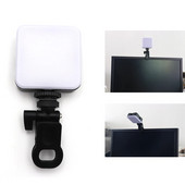 Lumină de umplere selfie cu LED de buzunar pentru iPhone Samsung IPad Telefon mobil Laptop Clip Foto Video Lampă pentru fotografie