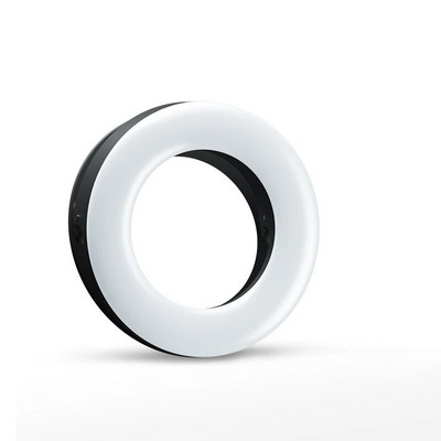 Jaunināt 3200K-6500K LED klipu gredzena gaisma 40 LED lampas pašbildes aizpildīšanas gaismas iPhone Andriod mobilā tālruņa USB uzlādes uzlabošanas lampa