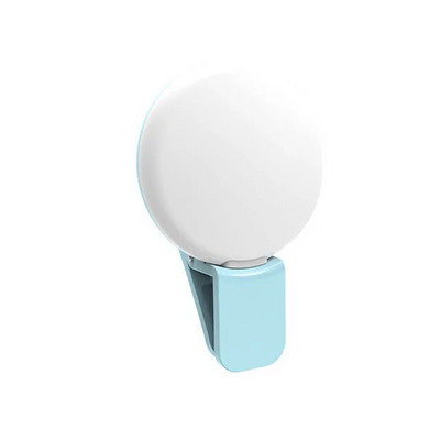 Noul telefon mobil LED Selfie Ring Light Portabil Mini Durabil Practic Trei opriri Dimming Cerc Fotografie Clip Lumină de umplere