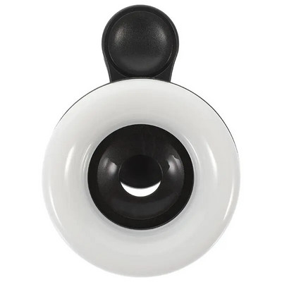 Lentile macro Telefon aparat de fotografiat Lampă Manichiură Machiaj Umplere Lentile Fotografie Clip LED Inel Lumină Flash Smartphone Selfie