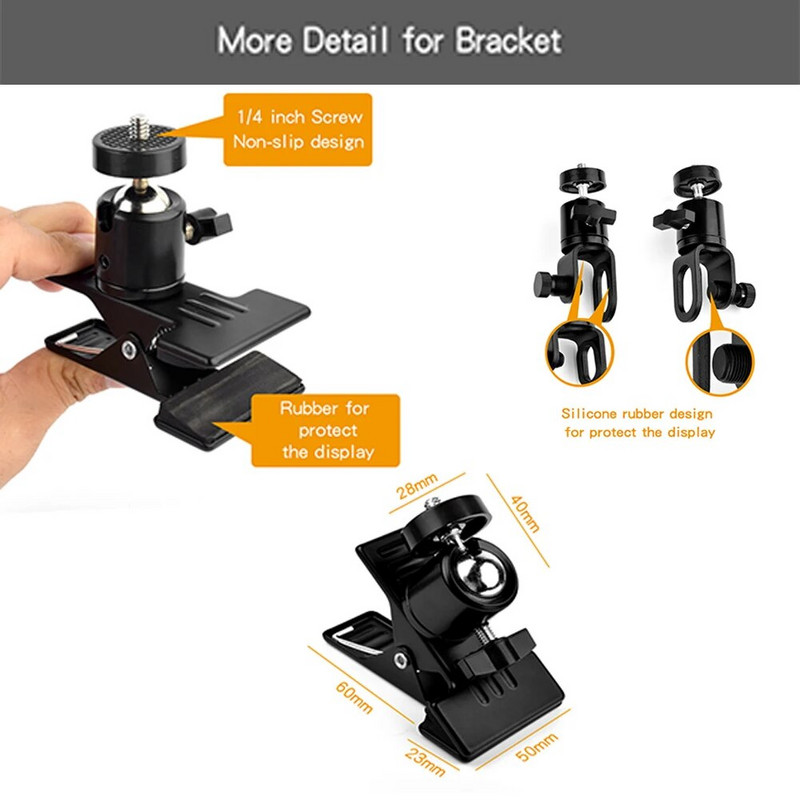 Pašbildes gaisma Pašbildes gaismas diodes gredzena gaisma Pašbildes lampas zibspuldze ar panorāmas sasvēršanu RGB apļa gaisma tālruņa apgaismojumam klēpjdatoriem Tālummaiņas zvani tiešraidē