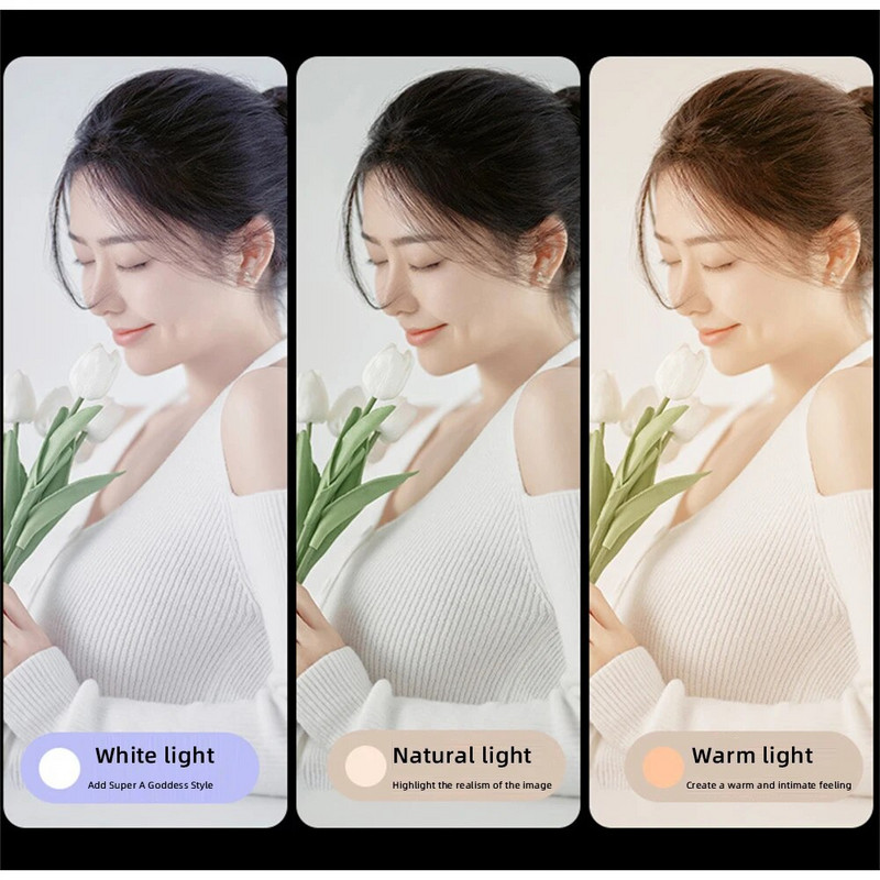 Net Red Live Mobiiltelefon Iseavaja Mini valgusvalgusti Väike mugav ruudukujuline ilu Naha noorendamine Selfie täitevalgusti