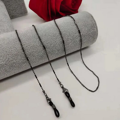 JWER Fashion Woman saulesbriļļu ķēde cilindru lodīšu ķēde pret krišanu brilles brilles auklas kaklarota masku ķēde sievietēm dāvanas