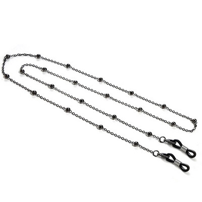 JWER Fashion Woman saulesbriļļu ķēde cilindru lodīšu ķēde pret krišanu brilles brilles auklas kaklarota masku ķēde sievietēm dāvanas