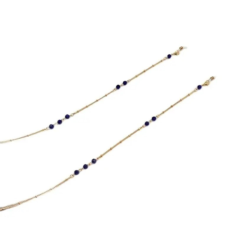 Lanac za naočale Držač naočala Šarene kristalne perle Šarm Remen za držač sunčanih naočala Ženska ogrlica Narukvica Dodaci