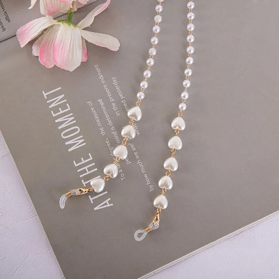 Bohēmijas kristāla pērlīšu briļļu ķēdes štropes Sejas maska ķēdes turētājs briļļu virve Saulesbrilles auklas kakla siksna dāvana sievietēm