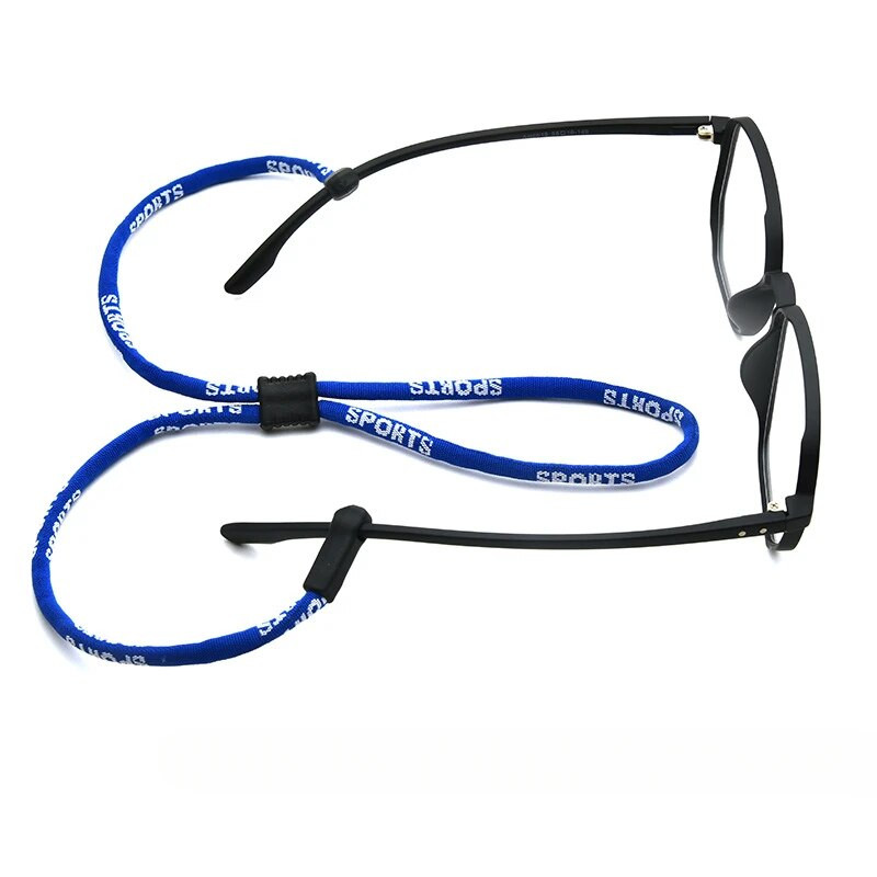 Neslīdošas brilles Brilles Virve Virve Ķēdīte Krāsaina virve Stikla turētājs Dekorēt Brilles Ķēde Sievietēm Vīrieti Unisex virves aukla