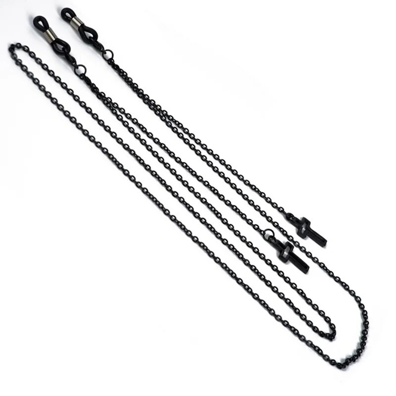 Ripats Päikeseprillid Ketid Risti Prillid Päikeseprillid Prillid Metallist Prillid Ketihoidja Juhtmepael Kaelakee Prillide Rihm