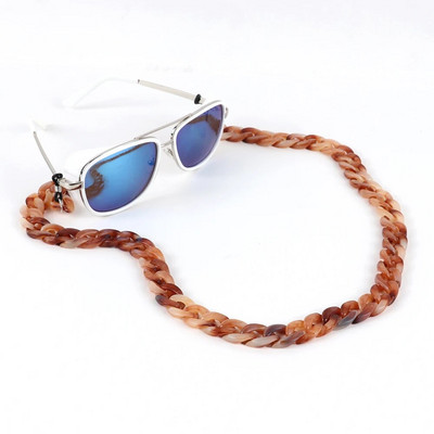 Akrylové retiazky na okuliare pre ženy, držiak na šnúrku na čítanie, retiazka na slnečné okuliare pre mužov, šnúrka na krk, retiazka na krk, popruh na lano, trend