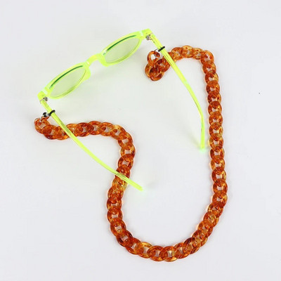 Akrylové retiazky na okuliare pre ženy, držiak na šnúrku na čítanie, retiazka na slnečné okuliare pre mužov, šnúrka na krk, retiazka na krk, popruh na lano, trend