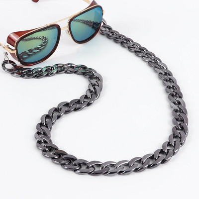 Akrylové retiazky na okuliare pre ženy, držiak na šnúrku na čítanie, retiazka na slnečné okuliare pre mužov, šnúrka na krk, retiazka na krk, popruh na lano, trend