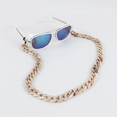 Akrylové retiazky na okuliare pre ženy, držiak na šnúrku na čítanie, retiazka na slnečné okuliare pre mužov, šnúrka na krk, retiazka na krk, popruh na lano, trend