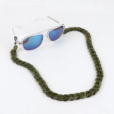 Akrylové retiazky na okuliare pre ženy, držiak na šnúrku na čítanie, retiazka na slnečné okuliare pre mužov, šnúrka na krk, retiazka na krk, popruh na lano, trend