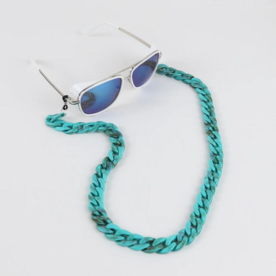 Akrylové retiazky na okuliare pre ženy, držiak na šnúrku na čítanie, retiazka na slnečné okuliare pre mužov, šnúrka na krk, retiazka na krk, popruh na lano, trend