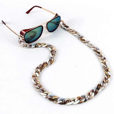 Akrylové retiazky na okuliare pre ženy, držiak na šnúrku na čítanie, retiazka na slnečné okuliare pre mužov, šnúrka na krk, retiazka na krk, popruh na lano, trend