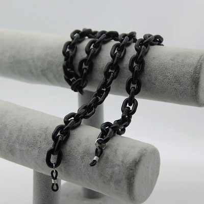 Uus mood Matte kommivärvi akrüülprillid kett päikeseprillid rihmapaelad šikid prillid naiste mehed kaelaketid hoidiku nöörid