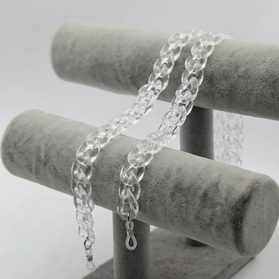 Uus mood Matte kommivärvi akrüülprillid kett päikeseprillid rihmapaelad šikid prillid naiste mehed kaelaketid hoidiku nöörid