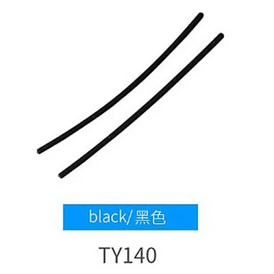 10 gabali (5 pāri) Brilles mīksts silikons Temple Tips For Metal Temple Brilles Brilles Temple Tips Vāciņš atvērtā slota stilā