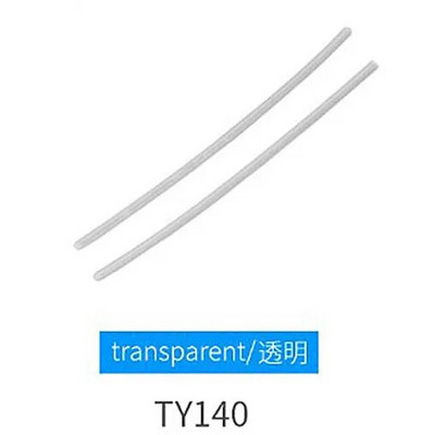 10 gabali (5 pāri) Brilles mīksts silikons Temple Tips For Metal Temple Brilles Brilles Temple Tips Vāciņš atvērtā slota stilā