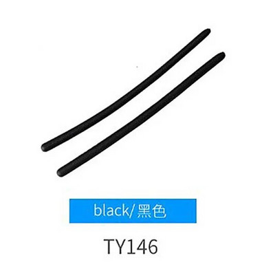 10 gabali (5 pāri) Brilles mīksts silikons Temple Tips For Metal Temple Brilles Brilles Temple Tips Vāciņš atvērtā slota stilā