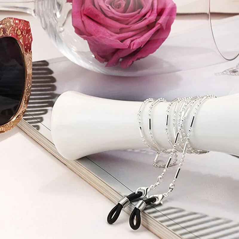 Novi modni lanac za naočale Metalna maska za lice Sunčane naočale Traka za vješanje na vrat Remen za naočale za žene Dodaci za nakit
