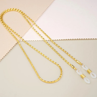 Lanac za sunčane naočale Metalna traka za naočale s kopčom Remen za naočale za žene Modni dodaci za naočale Kabel za masku objesite na vrat