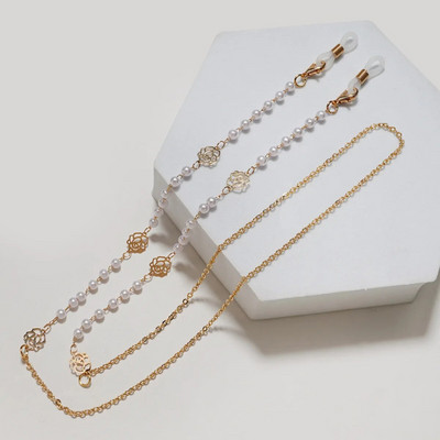 Jauna modes Bohemia Brilles Ķēdes Jauki Saulesbrilles Virves Zila Evil Eye Maska Vads Zelta Krāsa Metāla Briļļu Siksnas Rotaslietas