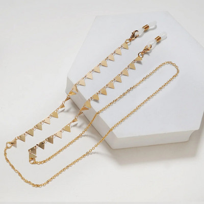 Jauna modes Bohemia Brilles Ķēdes Jauki Saulesbrilles Virves Zila Evil Eye Maska Vads Zelta Krāsa Metāla Briļļu Siksnas Rotaslietas