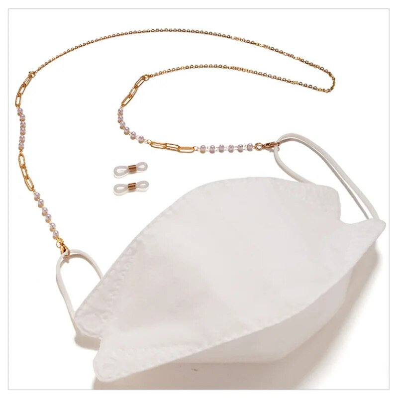 Jauna modes Bohemia Brilles Ķēdes Jauki Saulesbrilles Virves Zila Evil Eye Maska Vads Zelta Krāsa Metāla Briļļu Siksnas Rotaslietas