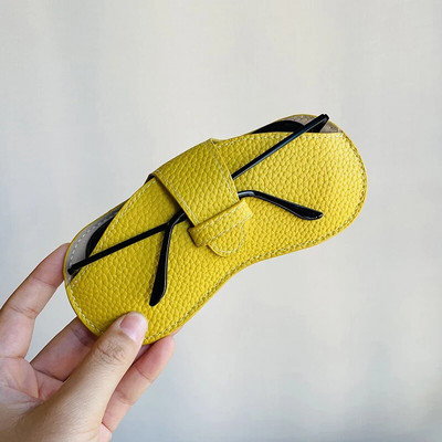 Θήκη γυαλιών Γυναικεία δερμάτινη μαλακή θήκη γυαλιών Τσάντα μόδας φορητό κουτί γυαλιών ηλίου Τσάντα αξεσουάρ Θήκη γυαλιών Γυαλιά ηλίου κουτί