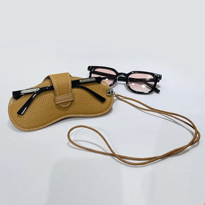 Θήκη γυαλιών Γυναικεία δερμάτινη μαλακή θήκη γυαλιών Τσάντα μόδας φορητό κουτί γυαλιών ηλίου Τσάντα αξεσουάρ Θήκη γυαλιών Γυαλιά ηλίου κουτί