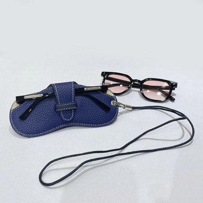 Θήκη γυαλιών Γυναικεία δερμάτινη μαλακή θήκη γυαλιών Τσάντα μόδας φορητό κουτί γυαλιών ηλίου Τσάντα αξεσουάρ Θήκη γυαλιών Γυαλιά ηλίου κουτί