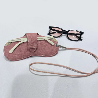 Θήκη γυαλιών Γυναικεία δερμάτινη μαλακή θήκη γυαλιών Τσάντα μόδας φορητό κουτί γυαλιών ηλίου Τσάντα αξεσουάρ Θήκη γυαλιών Γυαλιά ηλίου κουτί