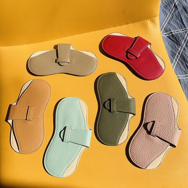 Θήκη γυαλιών Γυναικεία δερμάτινη μαλακή θήκη γυαλιών Τσάντα μόδας φορητό κουτί γυαλιών ηλίου Τσάντα αξεσουάρ Θήκη γυαλιών Γυαλιά ηλίου κουτί