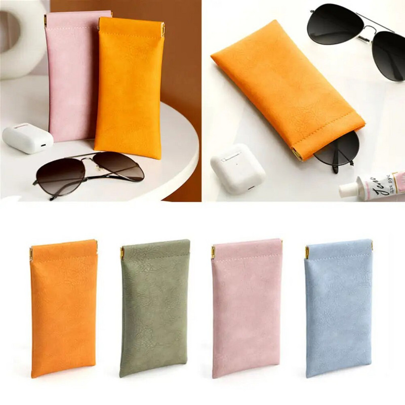 PU-nahast vastupidav naiste päikeseprillide kaitse, reisipakk, kott, prillid, prillid, aksessuaarid, ülisuured päikeseprillide kott