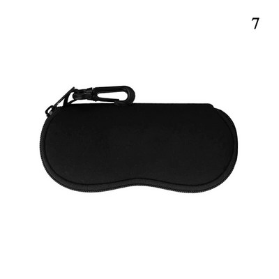 Kaasaskantavad neopreenkummist Prillid Päikeseprillid Kõva ümbris Tõmblukk Prillide Kaitsja Karbi hoidik Prillide Aksessuaarid