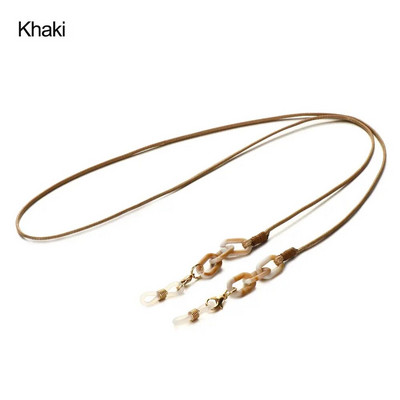 Trendikas Leopard Akrüülprillid Ketid Päikeseprillid Paelad Kaotsiminekuvastased Lugemisprillid Juhtmed Prillid Rihm Prillide Aksessuaarid