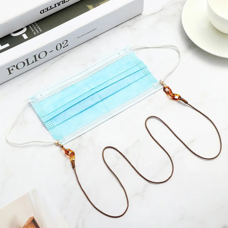 Trendikas Leopard Akrüülprillid Ketid Päikeseprillid Paelad Kaotsiminekuvastased Lugemisprillid Juhtmed Prillid Rihm Prillide Aksessuaarid