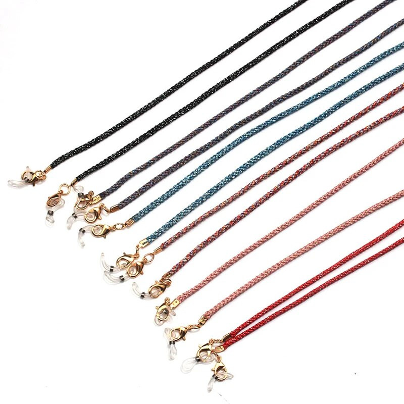 1Gb Karājas Maskas Siksniņa Sievietēm Vīriešu Pretslīdēšanas Brilles Ķēde Sieviešu Saulesbrilles Šanga Sejas Maska Piekarināms Vads Briļļu Turētājs