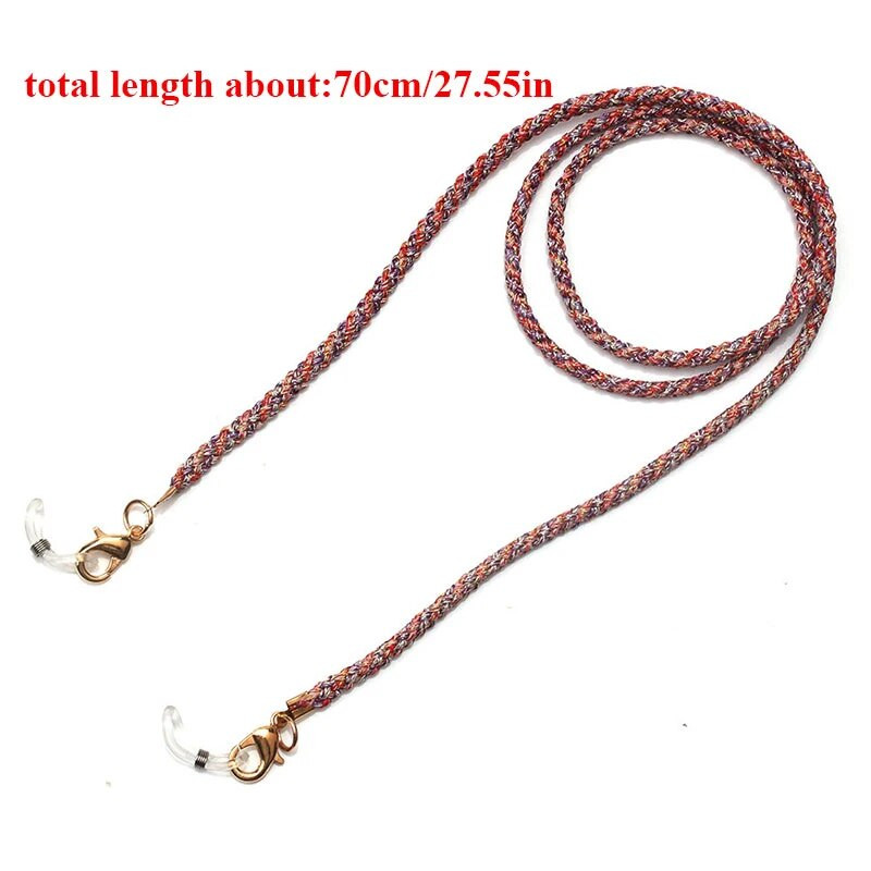 1Gb Karājas Maskas Siksniņa Sievietēm Vīriešu Pretslīdēšanas Brilles Ķēde Sieviešu Saulesbrilles Šanga Sejas Maska Piekarināms Vads Briļļu Turētājs