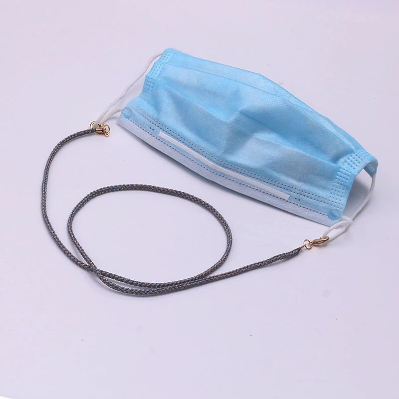 1Gb Karājas Maskas Siksniņa Sievietēm Vīriešu Pretslīdēšanas Brilles Ķēde Sieviešu Saulesbrilles Šanga Sejas Maska Piekarināms Vads Briļļu Turētājs