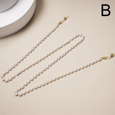 Jauna modes masku ķēde Pērle Ziedu Zvaigzne Brilles Piekārtas Virves Pretnozaudēšanas briļļu maska Štrope Sieviešu saulesbrilles Briļļu ķēde