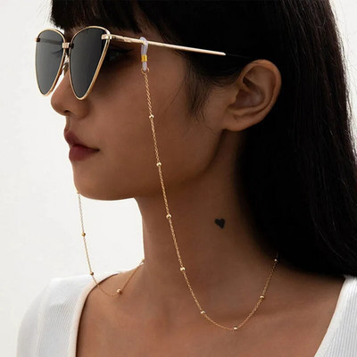 2023 NOU Fashion Fluture Pandantiv Ochelari Lanțuri Ochelari de vedere Ochelari de soare Ochelari Suport de lanț de metal Snur Colier cu șnur