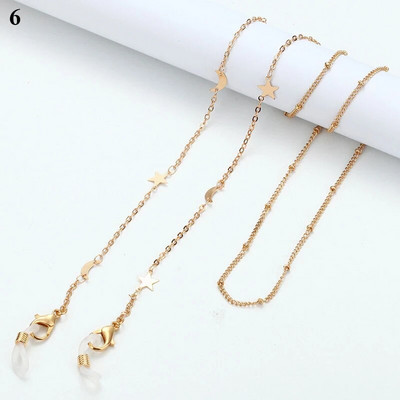 Izvrsni lančići za sunčane naočale srebrne boje Vješalica za masku Traka za vrpcu Biserni cvijet ruže Lanac za naočale Držač maske 2022 Nakit za žene