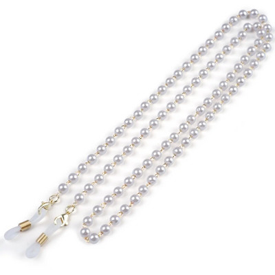 Fashion Pearl Glasses Chain πολύχρωμα στρας Μάσκα Κορδόνι Μεταλλική αλυσίδα γυαλιών ηλίου Anti-lost Hang on Neck Κοσμήματα Αξεσουάρ